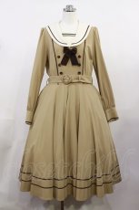 画像1: Innocent World / アビーワンピース L シナモン×ショコラ/Cinnamon×Chocolat H-26-04-24-033-IW-OP-NS-ZH (1)