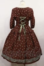 画像3: Victorian maiden / レイラワンピース Free ブラウン H-26-04-24-034-CL-OP-NS-ZH (3)