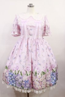 Angelic Pretty / Flower Kittenワンピース Free ピンク H-26-04-24