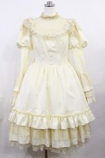 画像1: Hoshibako Works / ブライトプリンセス ドレス ワンピース M ベージュ H-26-04-24-036-LO-OP-NS-ZH (1)