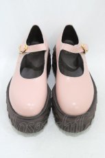 画像1: Q-pot. / メルティングチョコレートメリージェーン LL(25.5cm) ペールピンク H-26-04-25-001-QP-SH-KB-ZH (1)