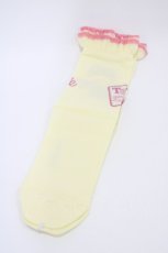 画像1: Shirley Temple / アルファベットカードソックス 22-24cm クリーム H-26-04-25-005-ET-ZA-KB-ZH (1)