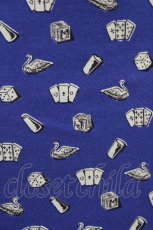 画像5: Jane Marple / Tumbling Diceのグースカラードレス - 紺 H-26-04-25-031-JM-OP-KB-ZH (5)