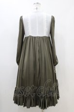 画像2: ATELIER PIERROT / カルマートドレス  カーキ H-26-04-25-032-EL-OP-KB-ZH (2)