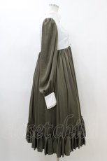 画像3: ATELIER PIERROT / カルマートドレス  カーキ H-26-04-25-032-EL-OP-KB-ZH (3)