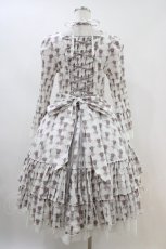 画像2: ATELIER PIERROT / Rosy Bouquet Dress size1 ライトグレー H-26-04-25-033-EL-OP-KB-ZH (2)