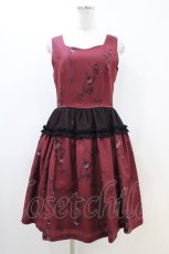 画像1: elements,H / pencil roseワンピース  ボルドー H-26-04-25-034-PU-OP-KB-ZH (1)