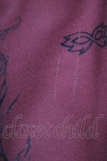 画像4: elements,H / pencil roseワンピース  ボルドー H-26-04-25-034-PU-OP-KB-ZH (4)