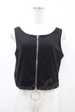 画像1: KRY CLOTHING / リングZIPインナー  黒 H-26-04-25-038-EL-TO-KB-ZH (1)