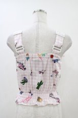 画像2: MILK / Holidayキャミソール  ピンク H-26-04-25-040-ML-TO-KB-ZH (2)