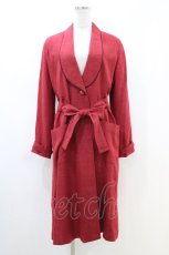 画像1: elements,H / ガウンジャケット  赤 H-26-04-25-041-PU-CO-KB-ZH (1)