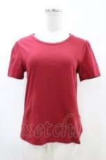 画像1: Jane Marple Dans Le Salon / パフカットソー  ワイン H-26-04-25-042-JM-TO-KB-ZH (1)