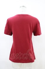 画像2: Jane Marple Dans Le Salon / パフカットソー  ワイン H-26-04-25-042-JM-TO-KB-ZH (2)