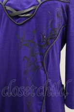 画像3: Ozz Croce / クロスネックカットソー  紫 H-26-04-25-044-OO-TO-KB-ZH (3)