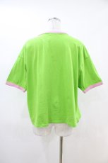 画像2: Candy Stripper / SUNNY ELEPHANT Tee 2 グリーン H-26-04-25-050-PU-TO-KB-ZH (2)
