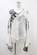 画像1: Qutie Frash / 肩あき着物カットソー  白 H-26-04-25-052-QU-TO-AK-ZH (1)