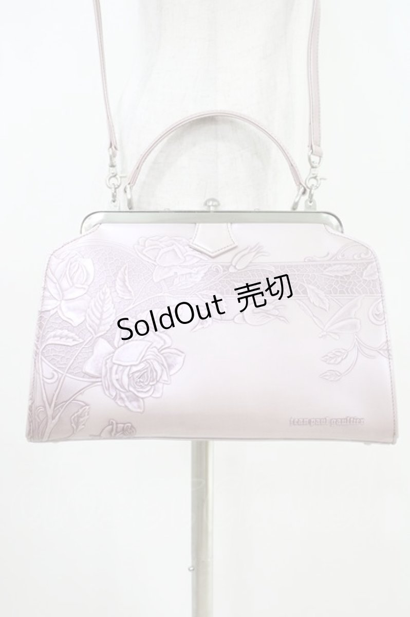 画像1: Jean Paul GAULTIER / ニューローズがま口2WayBAG  ピンク H-26-04-25-1001-GO-BG-KB-ZH (1)