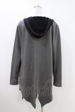 画像3: ALGONQUINS / スタッズ付きカーデ F グレー×黒 H-26-04-25-1024-AL-TO-AK-ZH (3)