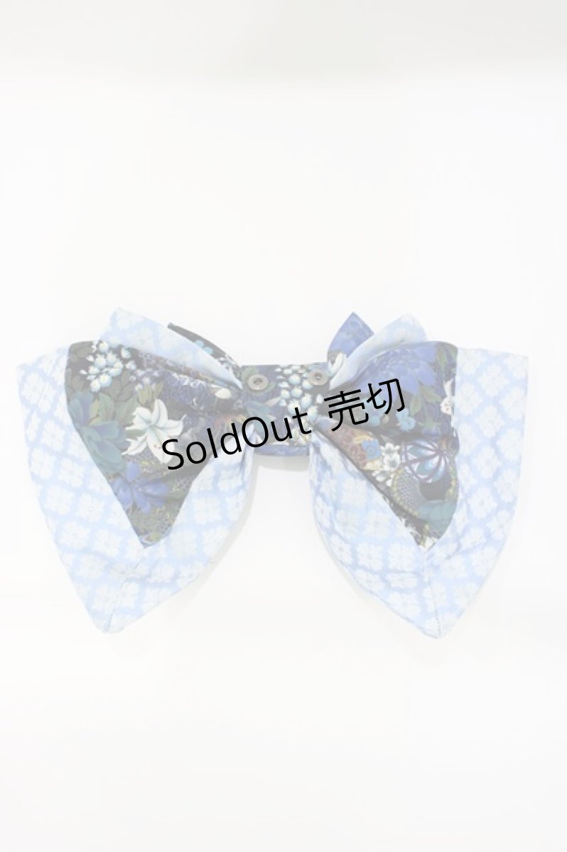 画像5: Qutie Frash / リボン帯コルセット  青 H-26-04-25-1029-QU-TO-AK-ZH (5)