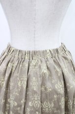 画像3: STEAM / 総柄ロングスカート  ベージュ H-26-04-25-1034-HN-SK-KB-ZH (3)