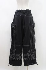 画像3: REFLEM / セパレートワイドアジャスターパンツ Free ブラック H-26-04-25-1038-PU-PA-KB-ZH (3)