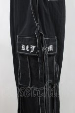 画像4: REFLEM / セパレートワイドアジャスターパンツ Free ブラック H-26-04-25-1038-PU-PA-KB-ZH (4)