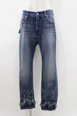 画像1: RNA / 裾ダメージデニム M ブルー H-26-04-25-1041-PU-PA-KB-ZH (1)