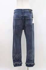 画像2: RNA / 裾ダメージデニム M ブルー H-26-04-25-1041-PU-PA-KB-ZH (2)