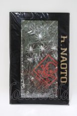 画像1: h.NAOTO / スカーフ  ブラック H-26-04-25-1042-HN-ZA-KB-ZH (1)