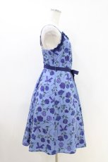 画像2: Emily Temple cute / Stained Glass ROSEキャミソールワンピース M ブルー H-26-04-25-1005-ET-OP-AK-ZH (2)