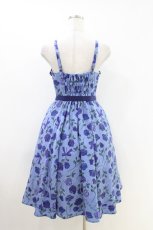 画像3: Emily Temple cute / Stained Glass ROSEキャミソールワンピース M ブルー H-26-04-25-1005-ET-OP-AK-ZH (3)