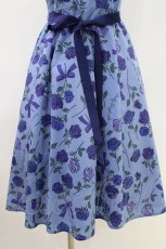 画像5: Emily Temple cute / Stained Glass ROSEキャミソールワンピース M ブルー H-26-04-25-1005-ET-OP-AK-ZH (5)