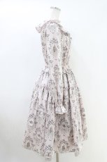 画像2: Melody BasKet / Rose Princessブラウスワンピース M ピンク H-26-04-25-1006-LO-OP-KB-ZH (2)