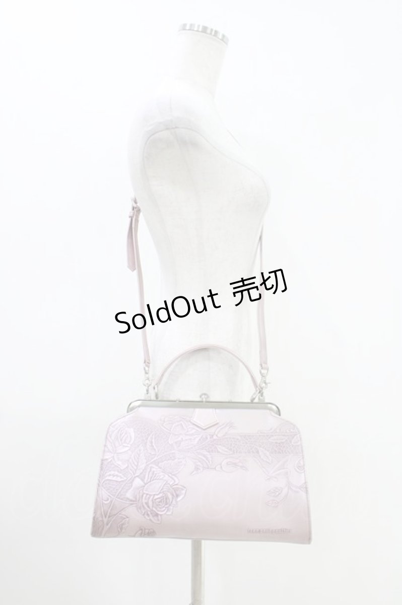 画像3: Jean Paul GAULTIER / ニューローズがま口2WayBAG  ピンク H-26-04-25-1001-GO-BG-KB-ZH (3)