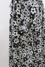 画像3: merry jenny / 2トーンフラワーシャツワンピース  ブラック H-26-04-25-1007-LO-OP-KB-ZH (3)