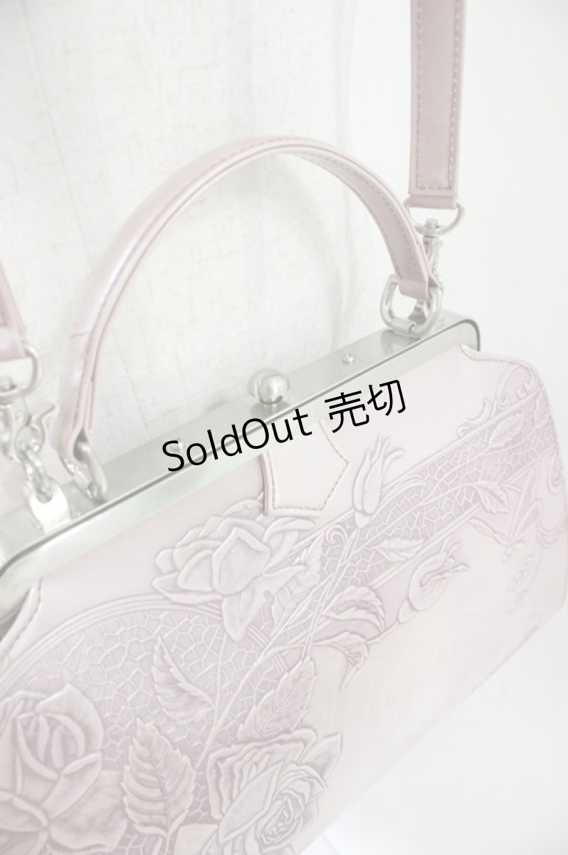画像5: Jean Paul GAULTIER / ニューローズがま口2WayBAG  ピンク H-26-04-25-1001-GO-BG-KB-ZH (5)