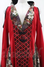 画像4: Qutie Frash / 肩あき着物カーデ  赤 H-26-04-25-1016-QU-JA-AK-ZH (4)