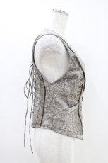 画像2: Ozz Croce / ZIPベスト  グレージュ H-26-04-25-1018-OO-TO-KB-ZH (2)