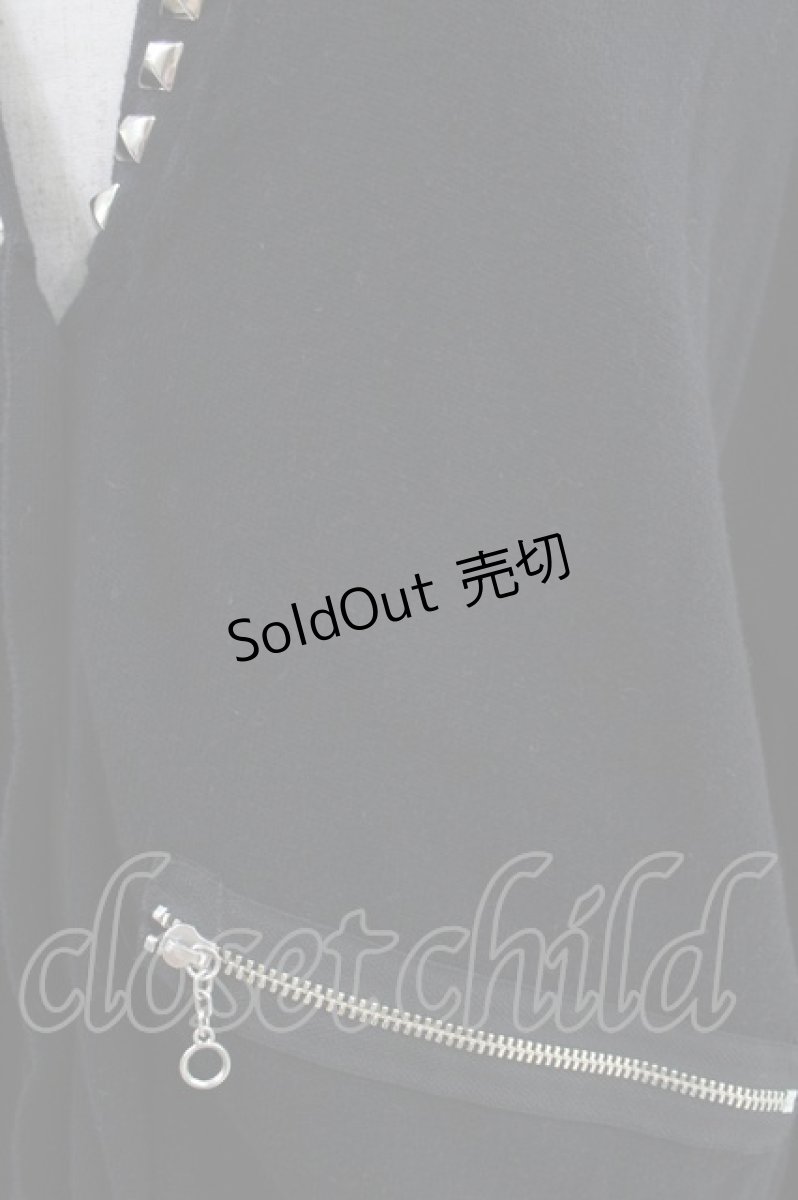 画像4: HYSTERIC GLAMOUR / スタッズカーディガン FREE 黒 H-26-04-25-1019-PU-TO-AK-ZH (4)