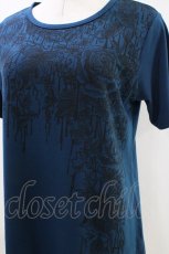 画像3: ALGONQUINS / プリント半袖カットソー 1 青 H-26-04-25-1021-AL-TO-AK-ZH (3)