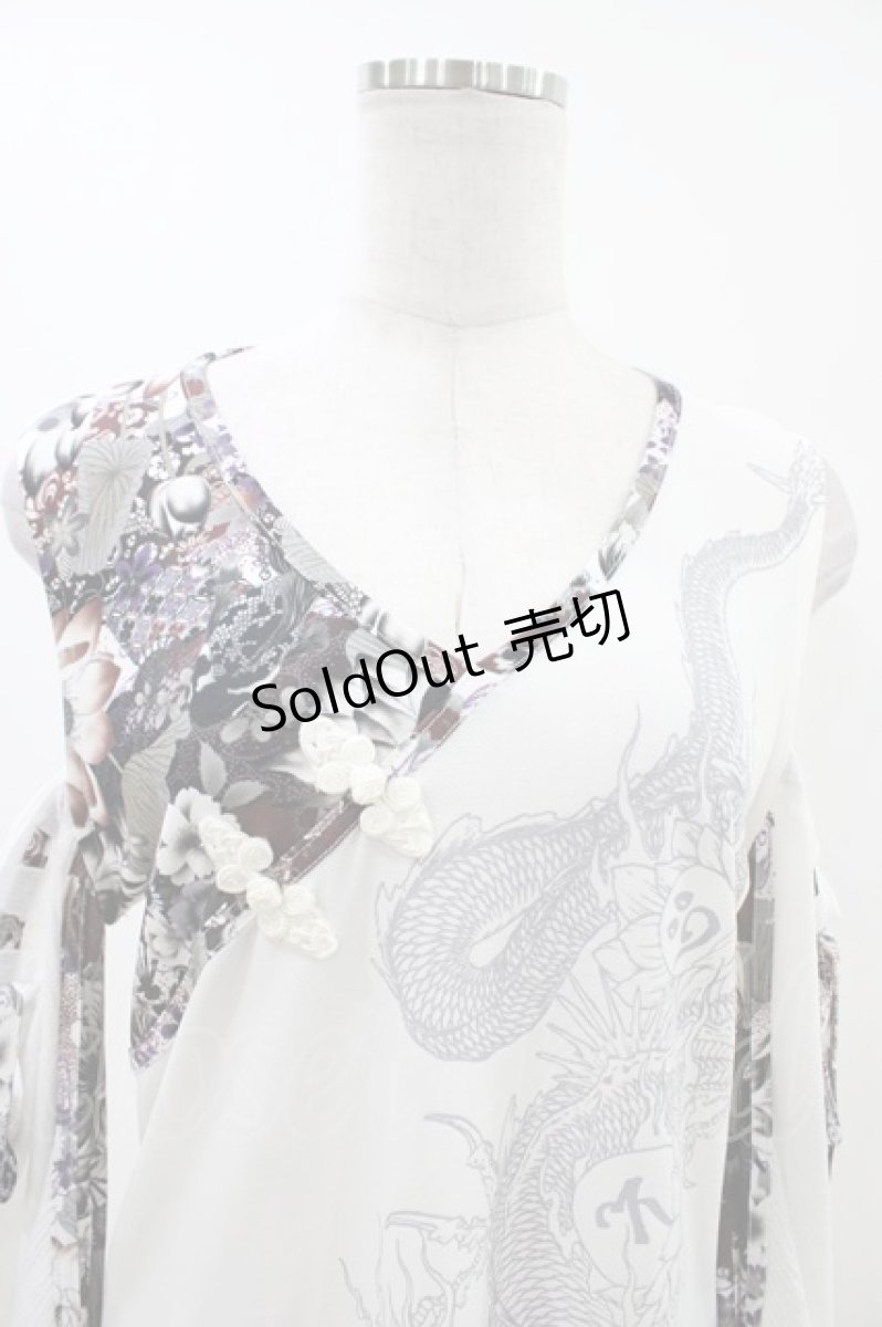 画像3: Qutie Frash / 肩あき着物カットソー  白 H-26-04-25-052-QU-TO-AK-ZH (3)