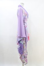 画像3: Qutie Frash / 着物ロングカーデ FREE パープル H-26-04-25-013-QU-TO-AK-ZH (3)