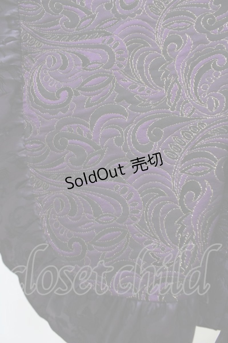 画像5: Qutie Frash / フリル着物カーディガン  紫 H-26-04-25-014-QU-TO-AK-ZH (5)