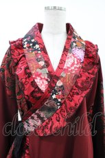 画像4: Qutie Frash / フリル着物カーディガン  赤 H-26-04-25-015-QU-TO-AK-ZH (4)