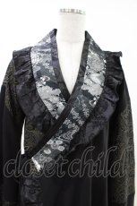 画像4: Qutie Frash / フリル着物カーディガン  黒 H-26-04-25-016-QU-TO-AK-ZH (4)