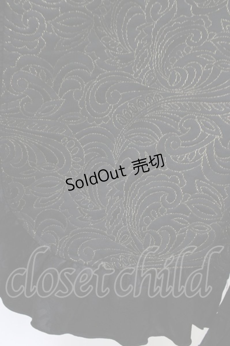 画像5: Qutie Frash / フリル着物カーディガン  黒 H-26-04-25-016-QU-TO-AK-ZH (5)