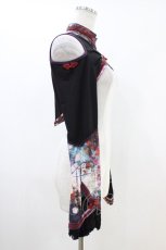 画像3: Ozz oneste / 和チャイナショートボレロ  黒 H-26-04-25-017-OO-TO-KB-ZH (3)