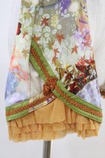 画像5: Ozz oneste / 椿刺繍ショートボレロ  生成 H-26-04-25-018-OO-TO-KB-ZH (5)