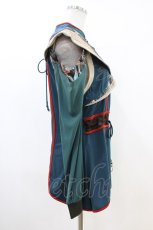 画像3: Ozz oneste / 和チャイナ2Wayカットソー  グリーン H-26-04-25-019-OO-TO-KB-ZH (3)