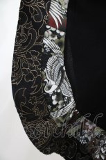 画像5: Qutie Frash / 肩あき着物カーディガン  黒 H-26-04-25-020-QU-TO-AK-ZH (5)